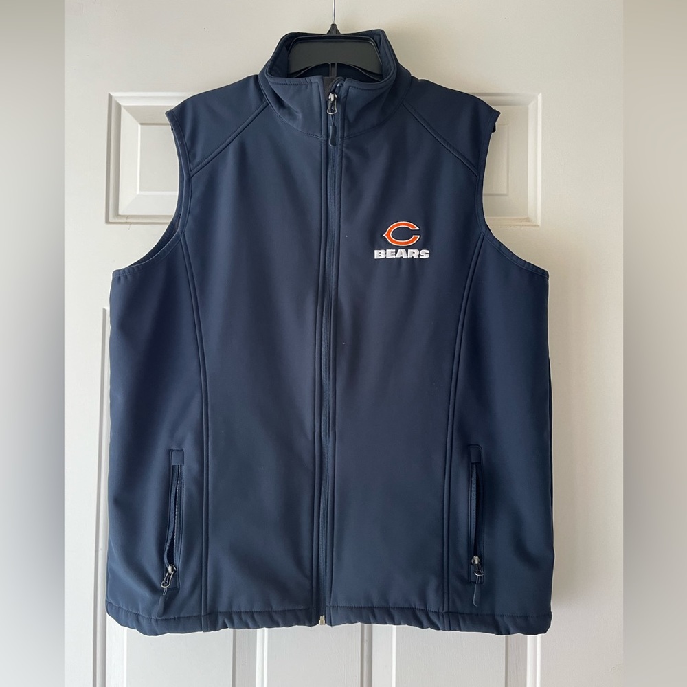 Men’s Chicago Bears fleece-lined vest